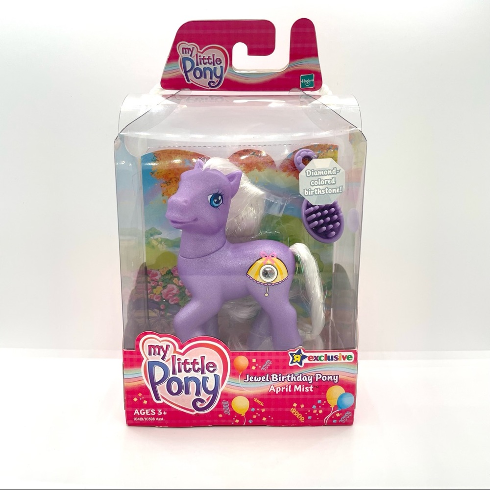 My Little Pony April Mist Jewel Birthday TRU